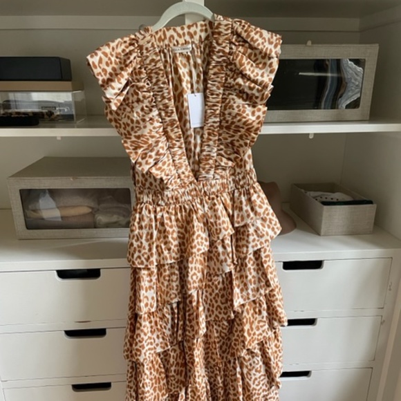 Ulla Johnson Dresses & Skirts - Ulla Johnson Silk Viola Gown NWT - Cheetah Print